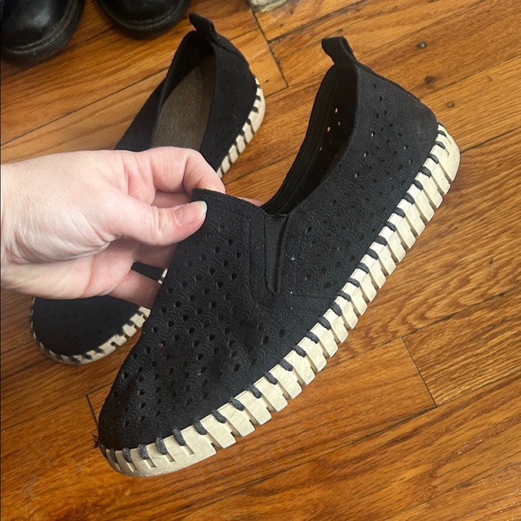 Ilse Jacobsen Casual Black Slip-On Women's Shoes